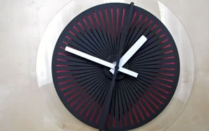 Optical Illusion Wall Clock