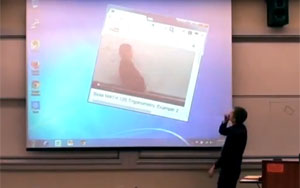 Math Professor Battles Himself in Prank Video