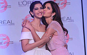 Katrina and Sonam at L`Oreal Paris` Event