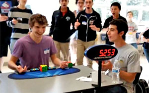 Teen Solves the Rubik Cube in 5.25 Seconds