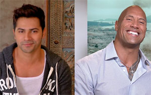 The Rock responds to Varun Dhawan