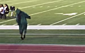 Girl Wears Wrong Shoes to Graduation, Falls Hard