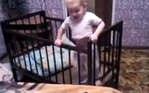 Intelligent Kid Escapes from the Crib