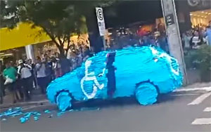 Don't Park in a Handicap Spot in Brazil