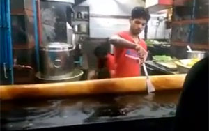 Cooking a Massive Dosa