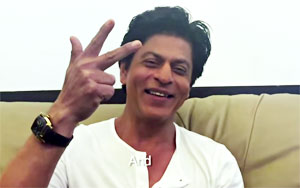 Shah Rukh Khan Thanks His Fans