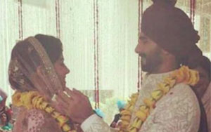 Shahid's Wedding RECEPTION Pictures With Mira Rajput