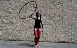 Awesome Hula Hoop Dance