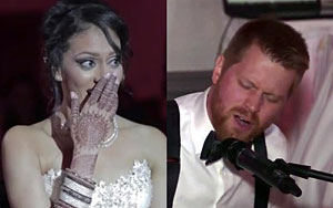 Canadian Groom Sings 'Tum Hi Ho' for His Indian Bride