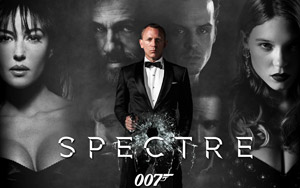 <br>Directed By Sam Mendes<br>Cast: Daniel Craig, Ralph Fiennes, Ben Whishaw, Naomie Harris, Rory Kinnear, Christoph Waltz, Lea Seydoux, Monica Bellucci, David Bautista and Andrew Scott