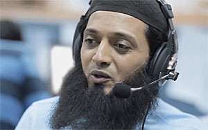 Check out the world of terrorist call centre. No wonder, the BPO guys there are equally annoying.