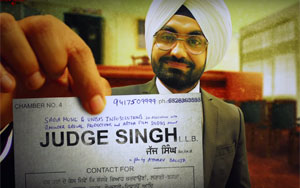 'Judge Singh LLB' Motion Poster