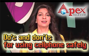 Using Cellphones - Do's & Don'ts by Juhi Chawla