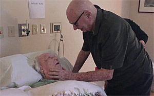 Man Sings to 93 year old Dying Wife