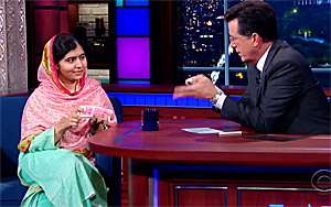  Malala Yousafzai & Stephen Do Card Tricks