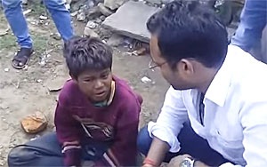 Exposed: Aaj Tak Journalist Bribing a Kid With Alcohol