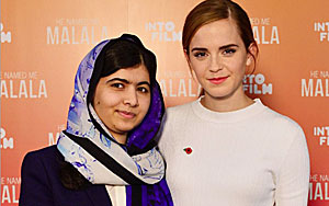 Emma Watson interviews Malala Yousafzai