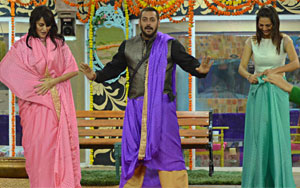 Big Boss 9: Salman Khan's DIWALI Celebration In House