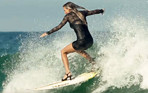 Surfing In High Heels