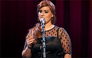 Adele at Adele Lool Alike Contest