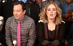 Watch: Adele, Fallon & The Roots Cover 'Hello' With Classroom Instruments