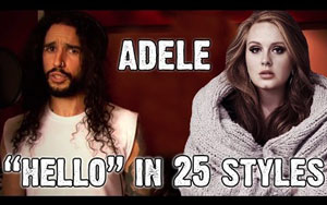 Adele's Hello Song in 25 styles