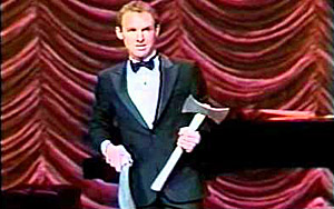 Michael Davis Performs Comedy Juggling for Ronald Reagan