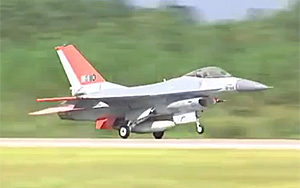 F-16 Fighter Jet's First Unmanned Flight