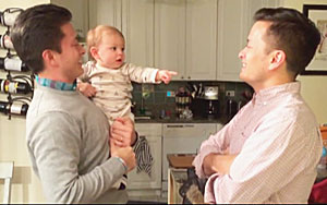 Baby is Adorably Confused By Dad's Twin