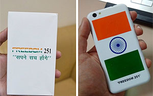 First Look of World's Cheapest Smartphone Freedom 251