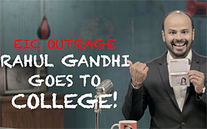 EIC Outrage: Rahul Gandhi Goes To College!