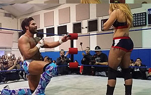 Pro Wrestler Catches His Foe By Surprise With A Proposal