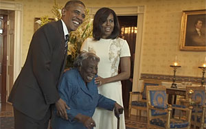 This 106-Year-Old Woman is Very Excited to Meet President Obama