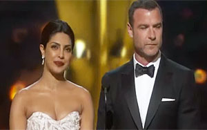 Watch: Priyanka Chopra Takes Center Stage at Oscars 2016