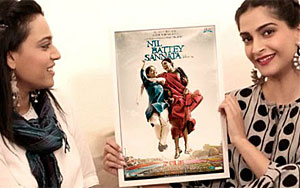 Sonam Kapoor Launches Nil Battey Sannata Poster