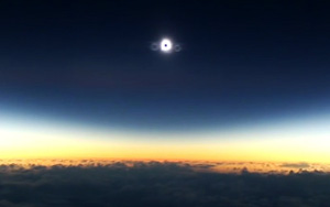 Alaska Airlines Solar Eclipse Flight #870