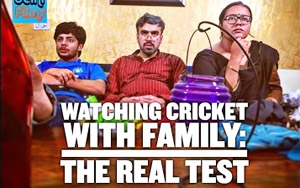 The Real TEST is Watching Cricket with Family 