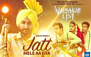 Jatt Mele Aa Gya Song - 'Vaisakhi List'