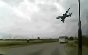 Cargo Plane Crash Caught on Camera