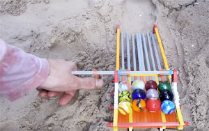 Awesome Sand Marble Run