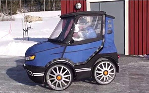 PodRide The Tiny Practical Bicycle Car