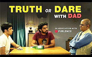 Hilarious: Truth or Dare with Dad