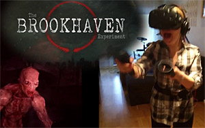 VR Zombie Game Scares The Daylights Out of Her