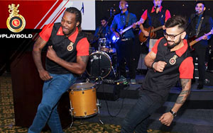 Virat Kohli Takes on Chris Gayle in a Dance-Off