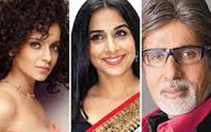  Amitabh Bachchan, Vidya Balan Support Kangana Ranaut