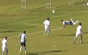 U14 Soccer Player Scores A Sick Scorpion Kick Goal