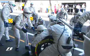 Don't Blink or You'll Miss The Fastest pit Stop Ever