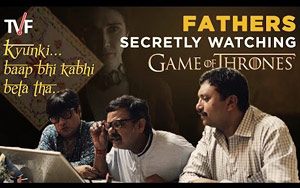 Fathers Secretly Watching Game of Thrones - Kyun Ki Baap Bhi Kabhi Beta Tha...