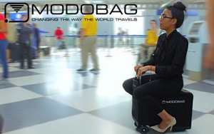 Modobag: World's First Motorized, Rideable Luggage!