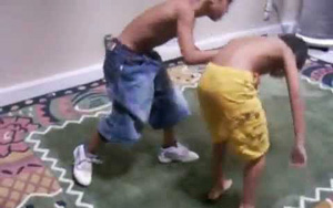 Kids Wrestling WWE Style